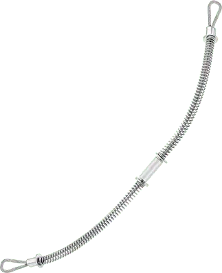 McMaster 5484K23 Hose Whip Check with Spring-Loaded Loop Ends, for 1/2" to 1.25" Hose ID