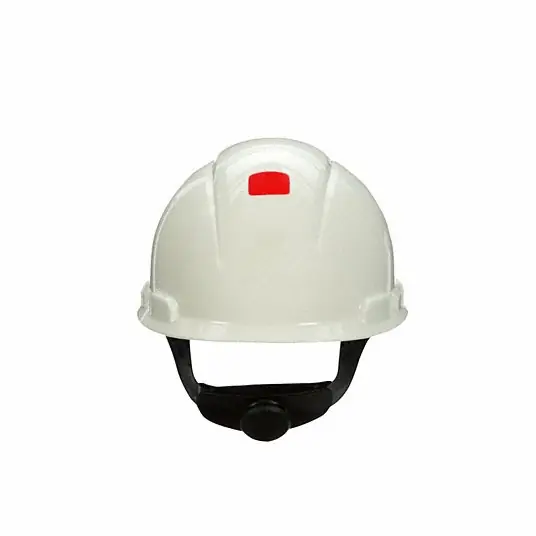 3M H-701SFR-UV SecureFit(TM) Hard Hat White, Ratchet (4-Point), Ratchet, HDPE, 4 Suspension Points, Ratchet