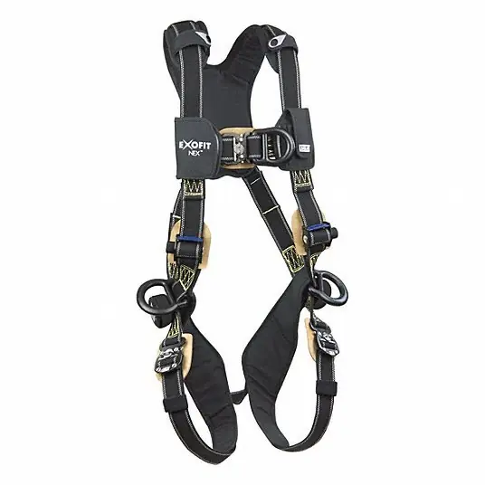 3M DBI-Sala 1113331 Full Body Harness Vest, Quick-Connect / Quick-Connect Buckles, M, 420 lb Capacity