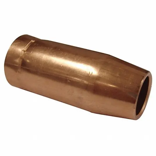Miller 198855 Nozzle FasTip, 5/8 in, Conical, Copper, 2 PK