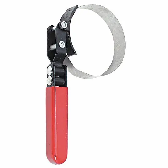 Proto J3008 Oil Filter Wrench Plastic, Stainless Steel Strap, 1 in Strap Wd