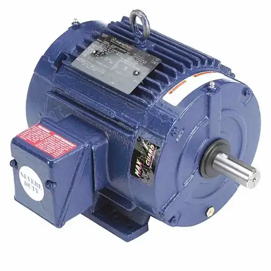 Marathon Motors 213TTTCD6501 Severe Duty Motor Totally Enclosed Non-Ventilated, Rigid Base Mount, 7 1/2 HP