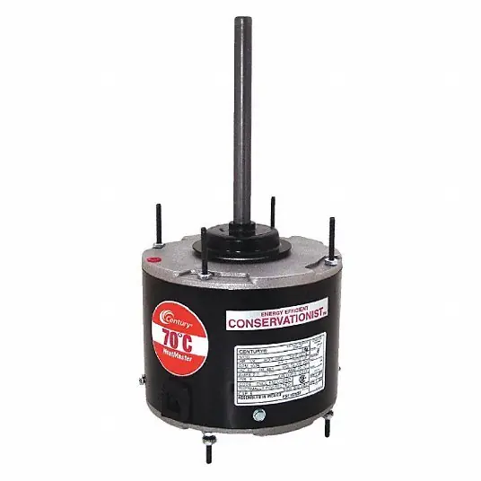 Century FEH1036SF Condenser Fan Motor Stud Mount, Totally Enclosed Air-Over, 1/3 hp Nameplate Horsepower