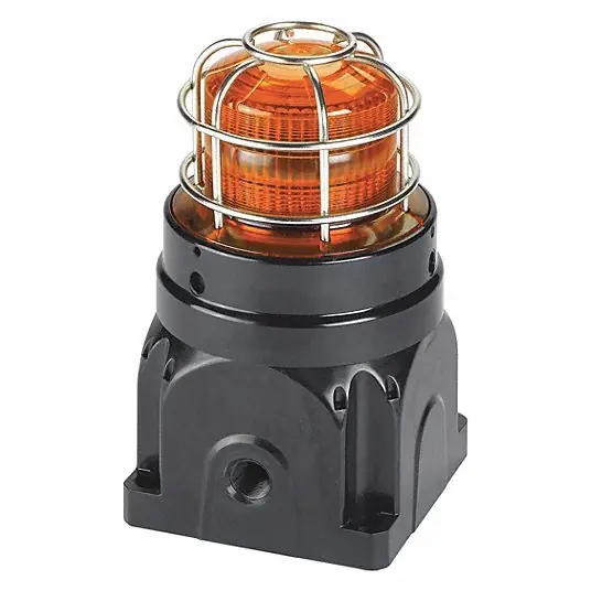 Federal Signal G-STR-230-D-A Strobe Light Xenon, 220 to 240V AC, 8 15/16 in Overall Ht, 5 7/32 in Overall Lg