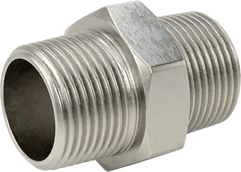 McMaster 4452K845 316 Stainless Steel Threaded Pipe Fitting Low-Pressure, Straight Connector, 3/4 NPT Male