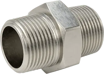 McMaster 4464K751 304 Stainless Steel Threaded Pipe Fitting Low Pressure, Straight Connector, 3/4 NPT Male