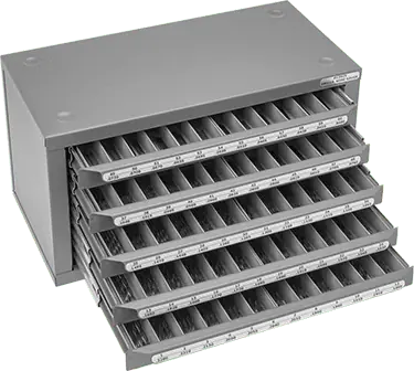 McMaster 31555A6 TiN-Coated High-Speed Steel Drill Bit Set 249 Pieces