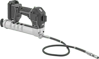 McMaster 1524K25 Battery-Powered Pistol-Grip Grease Gun for Standard Grease Fittings, 12V, 14-1/2 FL oz Capacity