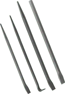 McMaster 5958A71 Pry Bar Set 4 Pieces