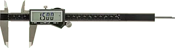 McMaster 4996A33 Digital Caliper with Fractional Display, 0" to 8" Range, 11-1/4" Overall Length