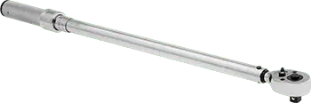 McMaster 85555A421 Adjustable Torque Wrench with Certificate 50 to 250 Feet-Lbf and 67.78 to 338.9 N-M, with Metal Grip