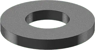 McMaster 98029A033 Black-Oxide Steel Washer for 1/2" Screw Size, General Purpose, 0.531" ID