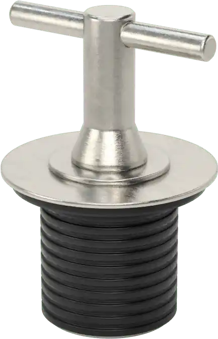 McMaster 2908K17 Stainless Steel T-Handle Expansion Plug for 1-1/4 Pipe Size