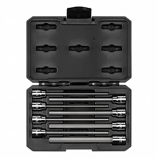 Tekton SHB91313 Socket Bit Set 1 - 25 Pieces, 3/8 in Drive Size, 8 Pieces, 1/8 in to 3/8 in Tip Size Range