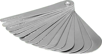 McMaster 3181T51 Pulley Diameter Checker 14 Gauges, 1/4" to 1-1/2" Diameters