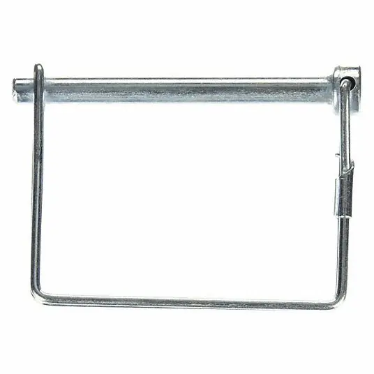 Fabory U39684.025.0250 Safety Pin,2 3/4 in L,1/4 in dia,Steel Inch, 0.091 in Wire Dia, 2 3/4 in Shank Lg, 1/4 in Pin Dia