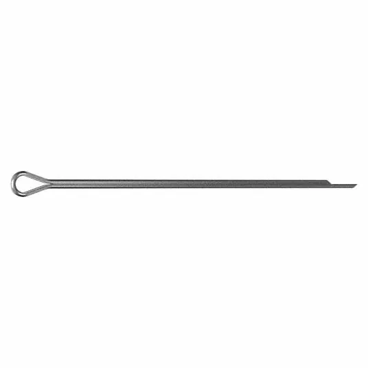 Fabory U51700.009.0300 Cotter Pin,3/32 in dia,3 in L,PK100 Extended Prong, Inch, 3/32 in Pin Dia, 3 in Shank Lg, 100 PK