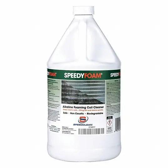 Diversitech Speedclean SC-FCC-1 Coil Cleaner SpeedyFoam, 1 gal, Jug, Alkaline, Purple, Not Food Safe, Biodegradable