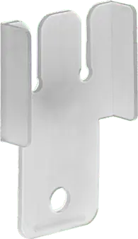 McMaster 8364K12 Light Socket Locking Clip for Bi-Pin Tubular T8 and T12 Bulb