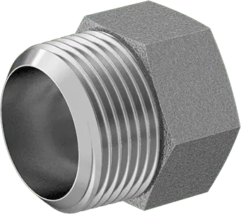 McMaster 50925K589 Compact Extreme-Pressure Steel Pipe Fitting Bushing Adapter, 1-1/2 NPTF Male x 1 NPTF Female