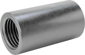 McMaster 1961K22 Titanium Pipe Fitting Straight Connector, 1/4 NPT Female