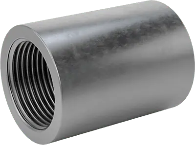 McMaster 1961K26 Titanium Pipe Fitting Straight Connector, 1 NPT Female