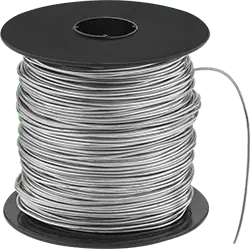 McMaster 8860K13 Round Bend-and-Stay Multipurpose 304 Stainless Steel Wire Matte Finish, 1/4-lb. Spool, 0.025" Diameter