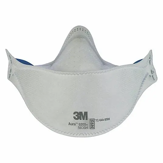 3M 9205+ Disposable Respirator, Universal, N95, PK 240
