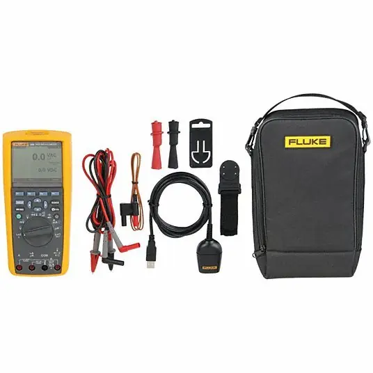 FLUKE-289/FVF Digital Multimeter, 1,000 V Max DC, 0 V Max AC, TRMS, 50,000 Instrument Counts
