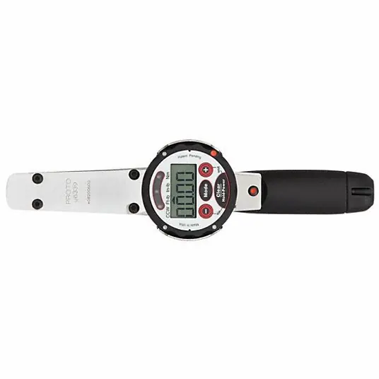 Proto J6339 Electronic Torque Wrench Foot-Pound/Inch-Pound/Newton-Meter, 0.63 to 6.25 ft-lb