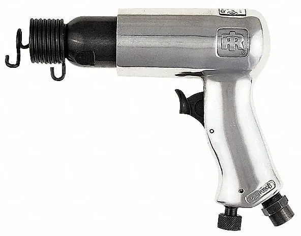 Ingersoll Rand 116 Air Hammer, 3/8 in (0.401 in) Shank, 2-5/8 in Stroke, 3,500 bpm, Round, Chiseling, Pistol-Grip, Alloy Steel
