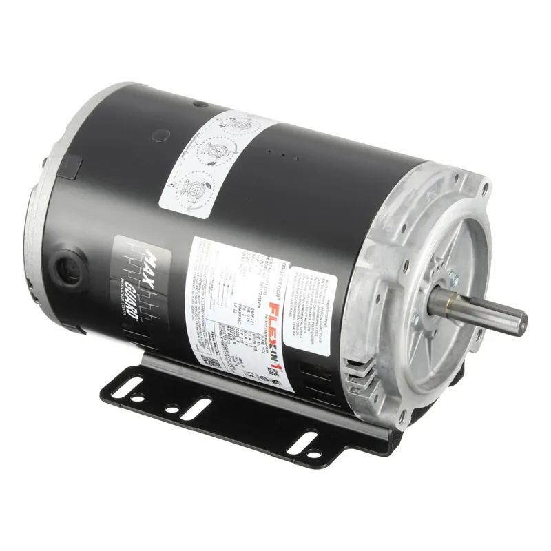 Leeson 056T17D15847 Three-Phase General Purpose Motor, 1 HP, 56C Frame, 575V, 1,725 RPM, Open Drip Proof, Universal Mount