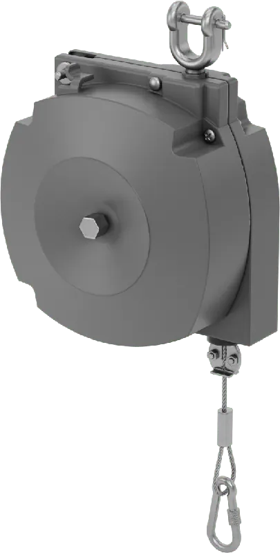 McMaster 6704A73 Tool Balancer with Cable Lock, Spring-Latch Clip, 13 to 18 lb. Capacity