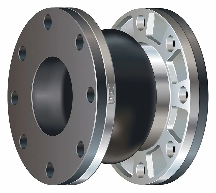 Approved Vendor WA-48-EE Expansion Joint, 3 in Pipe Size, 7 1/2 in Flange Dia, 6 in Overall Lg, Steel with EPDM Bulb
