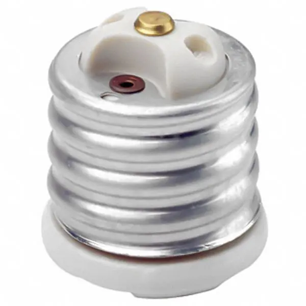 Leviton 8681 Lampholder, Medium Screw (E26)/Mogul Screw (E39), 660 W, 250V AC, White
