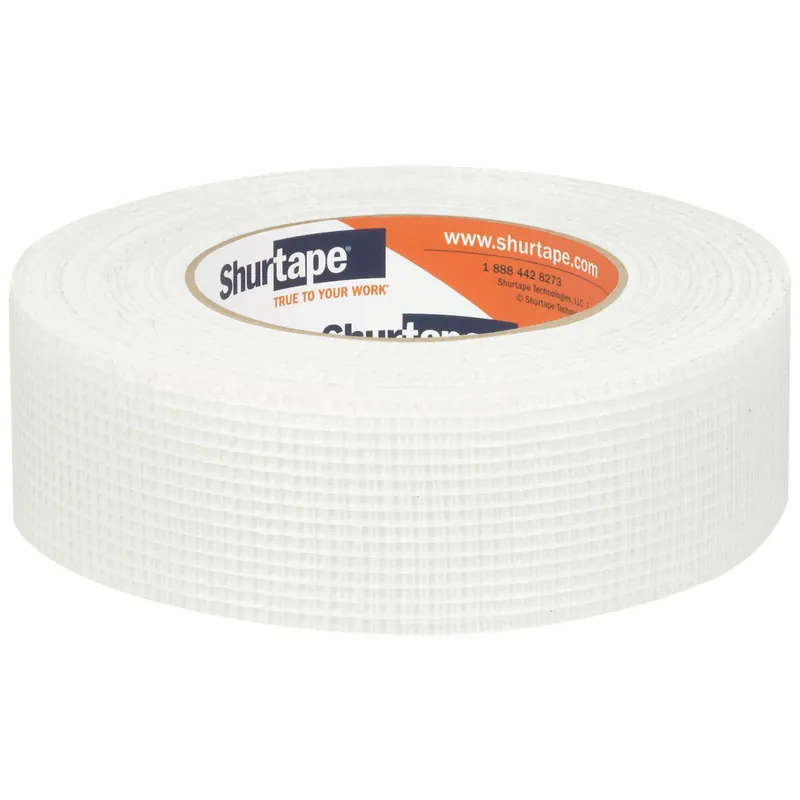 Shurtape 230245 Fiberglass Mesh Drywall Tape, 300 ft x 1-7/8 in, White Roll