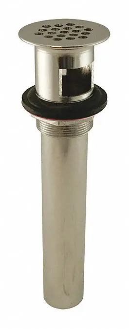 Jones Stephens D70100 Commercial Lavatory Grid Drain, Stainless Steel, 6 in Overall Height