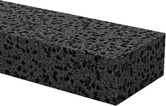 McMaster 1488N635 Oil-Resistant Buna-N Foam Strip with Adhesive-Back, Soft, 1/2" Wide, 1/4" Thick, 10 Feet Long
