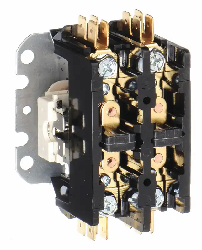 Square D 8910DP42V14 Definite Purpose Magnetic Contactor, 2 Pole, 24V AC, 1 Phase, 40 A, Box Lug & Quick Connect