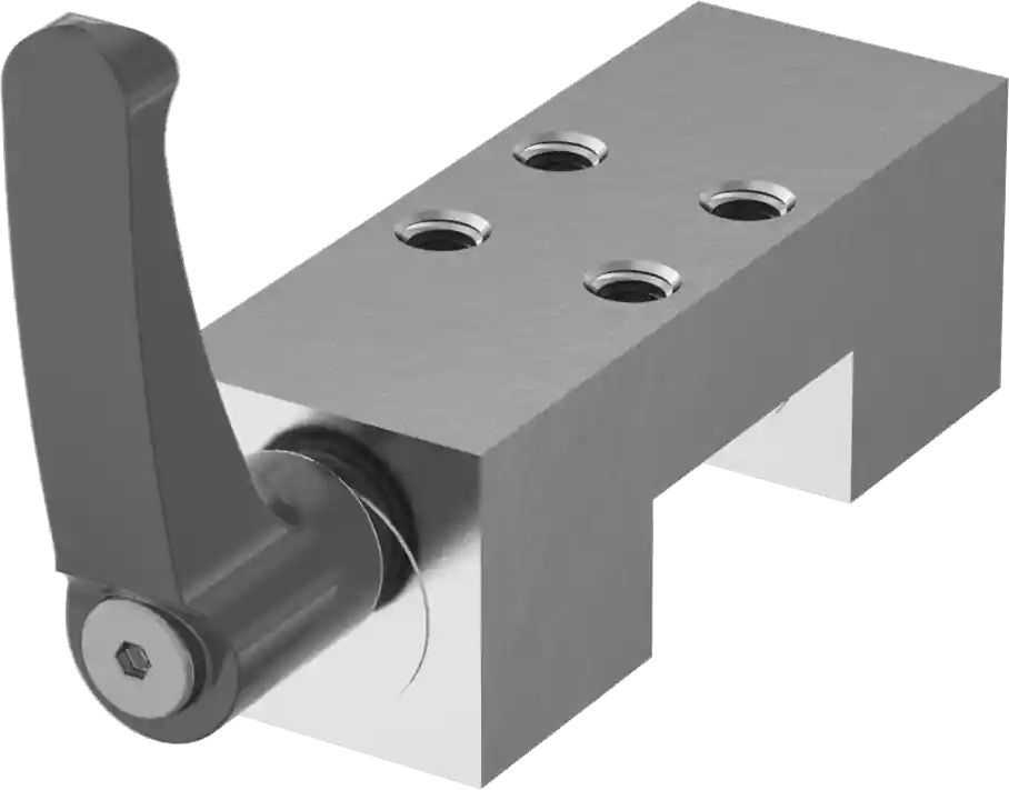 McMaster 1685N28 Hand Brake for Ball Bearing Carriage, for 45 mm Wide Rail
