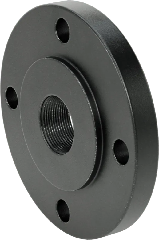 McMaster 1802N36 Low-Pressure Steel Threaded Pipe Flange, 1-1/2 NPT × 3 Flange Pipe Size