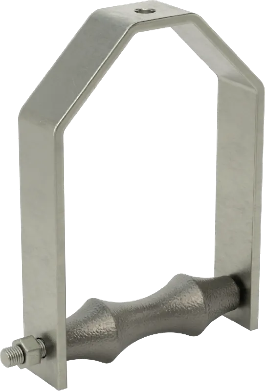 McMaster 3084T38 Threaded-Rod-Mount Roller Loop Hanger, 8-5/8" ID, for 8 Pipe Size, 780 lb