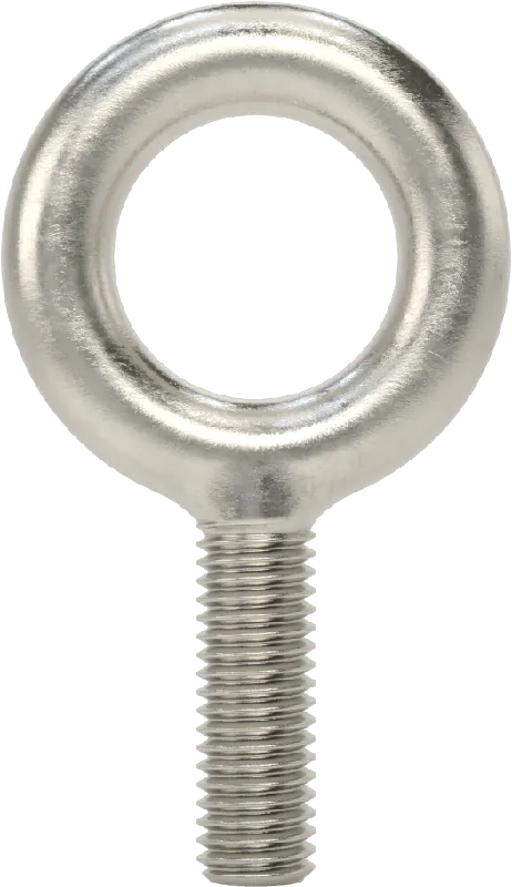 McMaster 33045T73 304 Stainless Steel Eyebolt, without Shoulder, for Lifting, 1/2"-13 × 1-1/2" Long Thread, 2,100 lb Vertical
