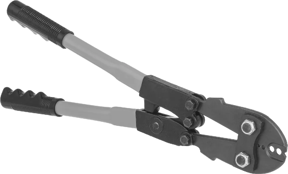 McMaster 3582T1 Multidiameter Wire Rope Compression Tool, for 1/16", 3/32", 1/8", 5/32" Sleeve Dia, 20" L, with Measuring Gauge
