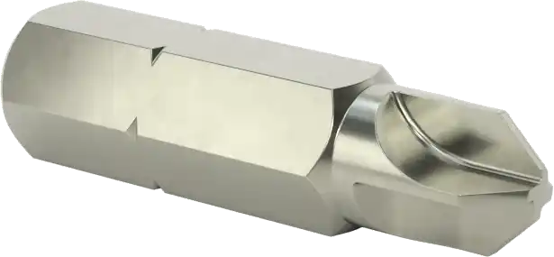 McMaster 36735A52 Torq-Set® Driver Bit, 1/4" Hex Shank, for No. 8 Screw Size, Steel, Tamper Resistant