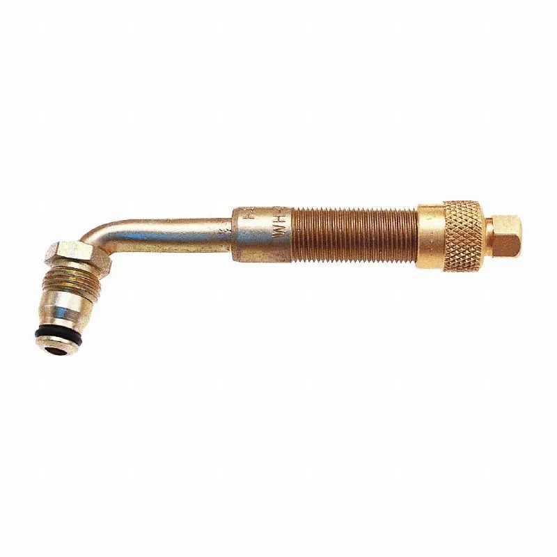 Haltec WH-300-J-650C Swivel Valve, Clamp-In, Large Bore, 80 Degree, L-Shape, Brass, Truck Tires