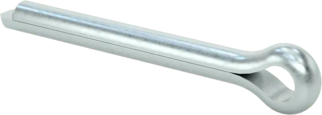 McMaster 98338A180 Zinc-Plated Carbon Steel Cotter Pin, 1/8" Dia × 1" Long, Pack of 100
