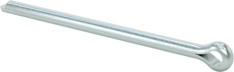 McMaster 98338A200 Zinc-Plated Carbon Steel Cotter Pin, 1/8" Dia × 2" Long, Pack of 100