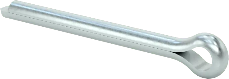 McMaster 98338A275 Zinc-Plated Carbon Steel Cotter Pin, 3/16" Dia × 1-3/4" Long, Pack of 50