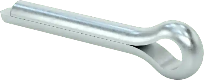 McMaster 98338A260 Zinc-Plated Carbon Steel Cotter Pin, 3/16" Dia × 1" Long, Pack of 100